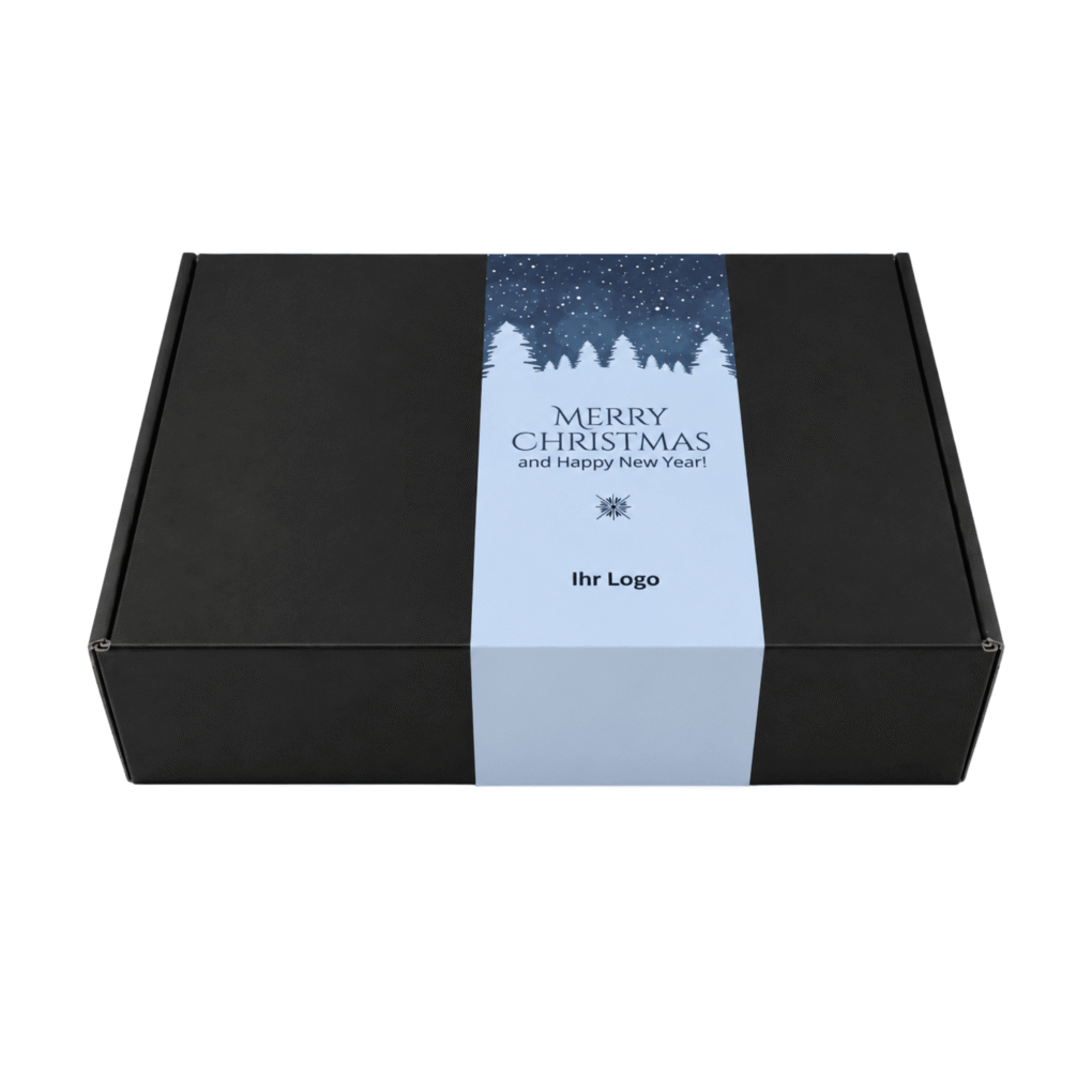 Banderole Winter Delight Geschenkschachtel klein