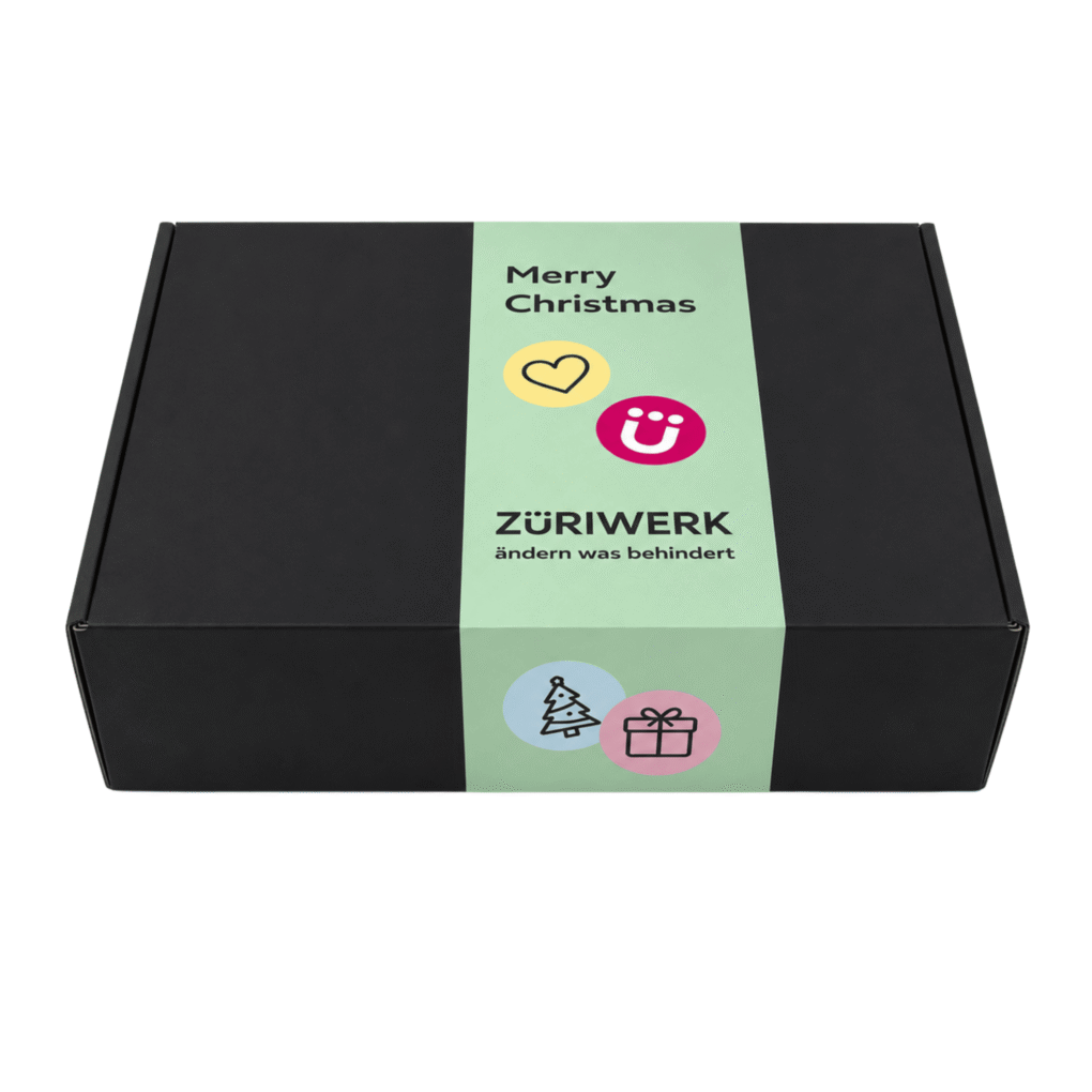 Banderole ZW Hellgrün Geschenkschachtel klein